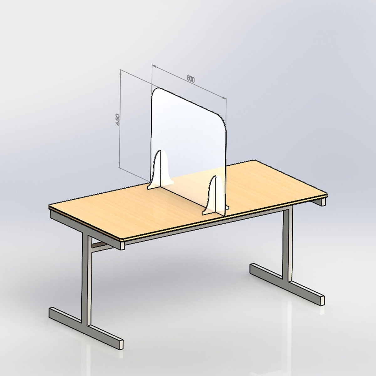 Freestanding Divider Screen